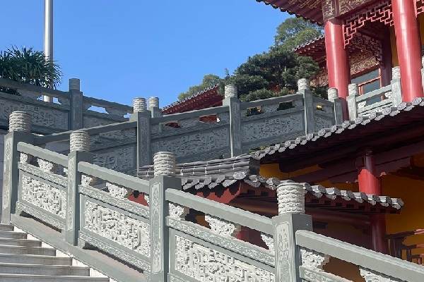 大兴安岭地区大连仿古石栏杆生产厂家热销款二
